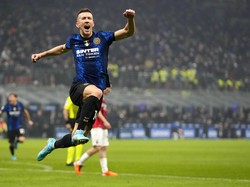 Babak I Selesai, Inter Ungguli Milan 1-0