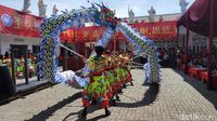 Naga Liong-Tari Sufi Meriahkan Perayaan Imlek di Ciamis
