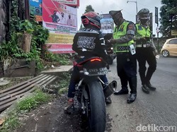 Operasi Zebra, Polisi Sasar Bikers Sunmori ke Lembang!