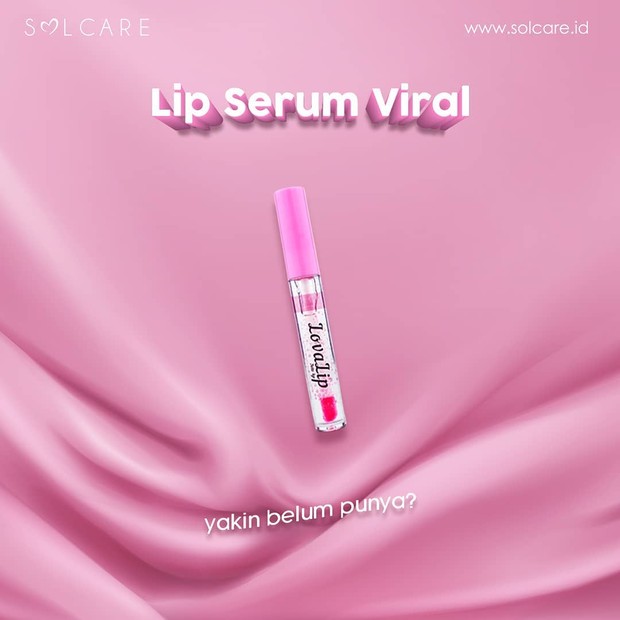 Rekomendasi Lip Serum Rekomendasi Lip Serum/Instagram.com/solcare.id