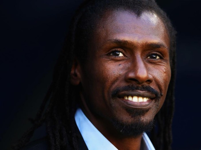 SAMARA, RUSSIA - JUNE 28:  Manager / Head Coach of Senegal, Aliou Cisse looks on prior to the 2018 FIFA World Cup Russia group H match between Senegal and Colombia at Samara Arena on June 28, 2018 in Samara, Russia.  (Photo by Dean Mouhtaropoulos/Getty Images)