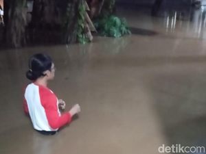 Luapan Sungai Bikin Pasuruan Dikepung Banjir