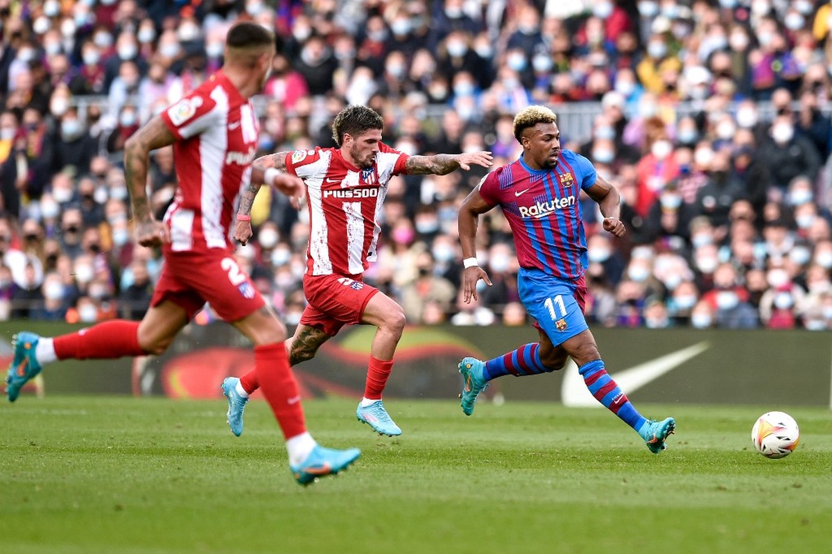 Adama Traore mengawali kariernya di Barcelona dengan mulus. (Foto: AFP/JOSEP LAGO)
