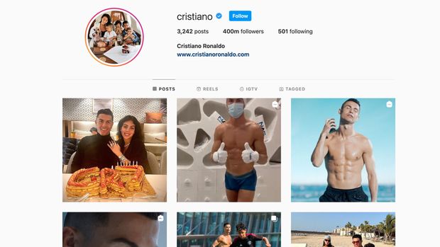 cristiano ronaldo instagram