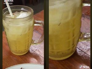 Iyuh! Wanita Ini Temukan Jentik Nyamuk dalam Gelas Es Jeruk
