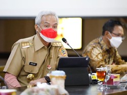 Level PPKM Sejumlah Daerah di Jateng Naik, Ganjar Tanggapi Begini