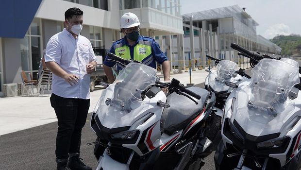 Honda ADV 150 menjadi motor operasional resmi MotoGP Mandalika.