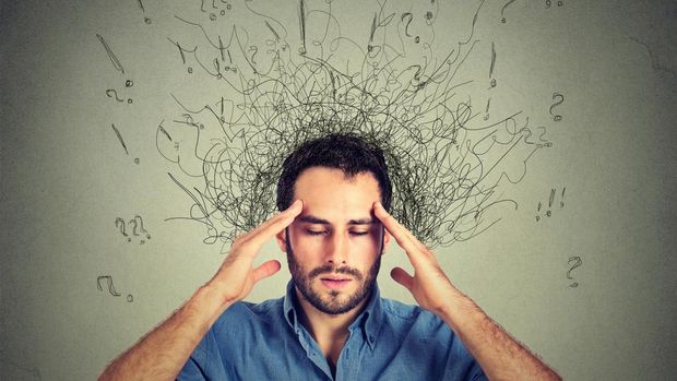 Obsessive compulsive disorder. ilustrasi OCD