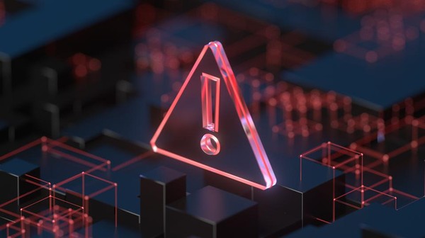 Ilustrasi serangan malware.