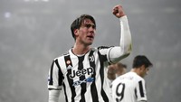 4. Dusan Vlahovic. Fiorentina ke Juventus, 2022 – 66.6 juta paun (sekitar Rp 1,31 triliun). Foto: AP/Fabio Ferrari