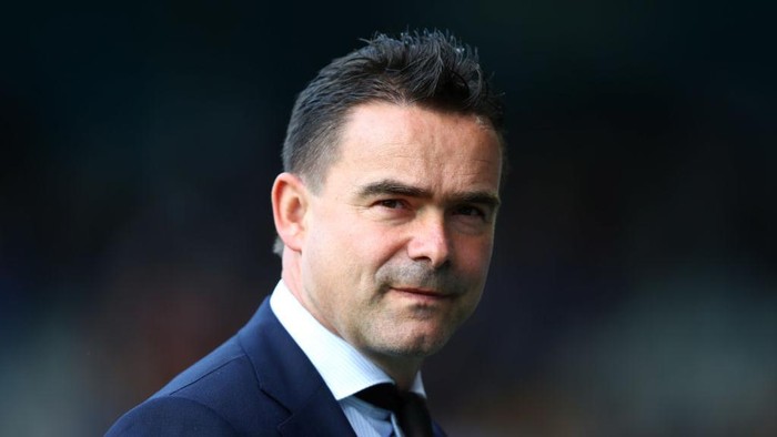 DOETINCHEM, NETHERLANDS - MAY 15: Marc Overmars, Director of Football at Ajax looks on prior to the Eredivisie match between De Graafschap and Ajax at Stadion De Vijverberg on May 15, 2019 in Doetinchem, Netherlands. (Photo by Dean Mouhtaropoulos/Getty Images)