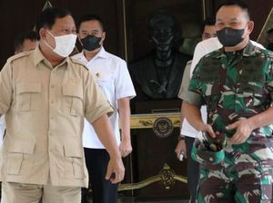 Prabowo Puji Jenderal Dudung: Pembangunan Kekuatan AD Salah Satu Prioritas
