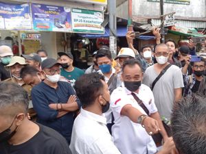 Pembagian Lapak di Pasar Lama Diwarnai Ricuh Pedagang, Ini Penyebabnya