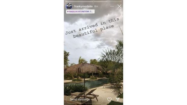 screenshot dari Instagram Franco Morbidelli
