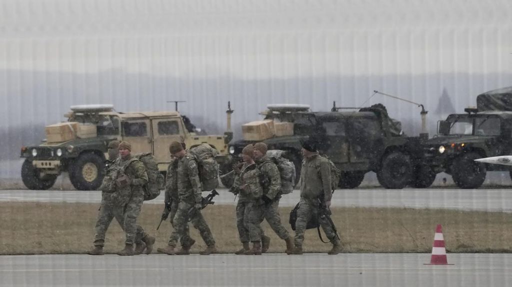 Siaga Invasi Rusia ke Ukraina, Tentara AS Mendarat di Polandia