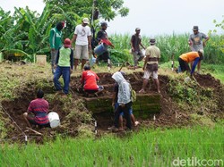 Situs Gemekan Diekskavasi, Arkeolog Kupas Struktur Candi Zaman Majapahit