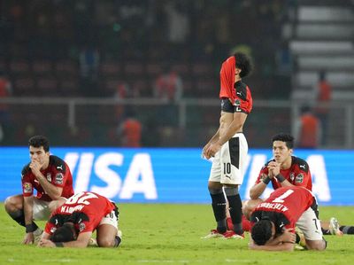 Wajah-wajah Lesu Pemain Mesir Usai Gagal Juara Piala Afrika