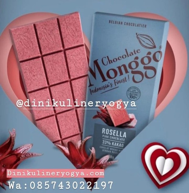 Coklat utuk Hadiah Valentine Coklat utuk Hadiah Valentine/Instagram.com/coklatmonggoyogya