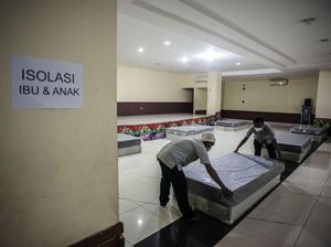 Corona Melonjak, GOR Tanjung Priok Jadi Tempat Isolasi Corona Melonjak, GOR Tanjung Priok Jadi Tempat Isolasi