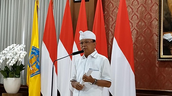 Gubernur Bali Wayan Koster. Gubernur Bali Wayan Koster.