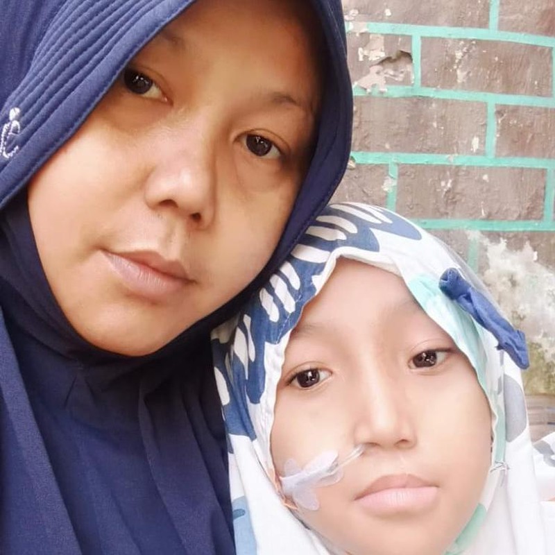 Perjuangan Penjual Celengan dan Anak Penderita Wolf Hirschhorn, Yuk Bantu!