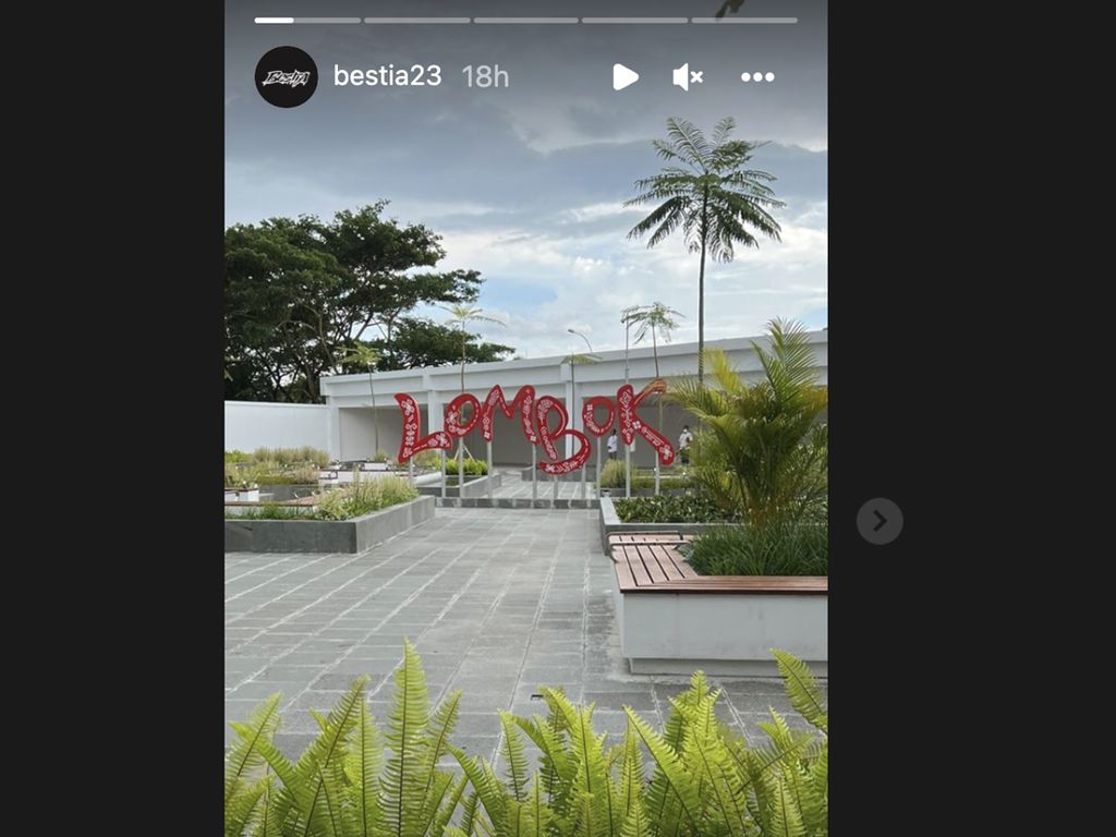 Antusiasme Pebalap MotoGP di Lombok Terekam di Instagram
