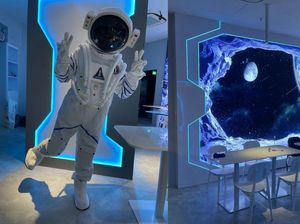 Keren! Makan di Sini Serasa di Luar Angkasa karena Ditemani Astronot Keren! Makan di Sini Serasa di Luar Angkasa karena Ditemani Astronot