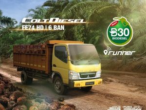 Mitsubishi Colt Diesel FE74 HD Jadi Partner Tangguh di Segala Medan