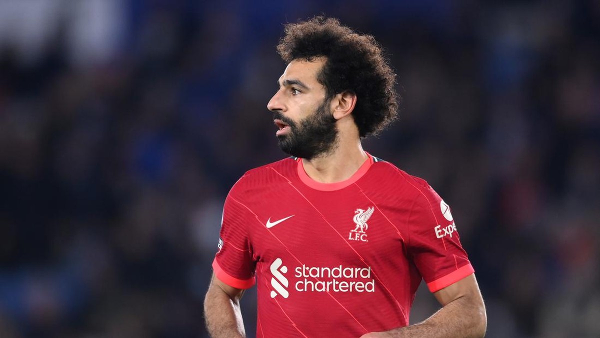 Mohamed Salah siap main lawan Leicester City tengah pekan ini (Getty Images/Laurence Griffiths)