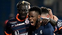 Montpellier ada di peringkat enam. Hanya menghabiskan 89 juta Euro dari 205 juta yang didapat, mereka untung 116 juta Euro. Foto: AFP/PASCAL GUYOT