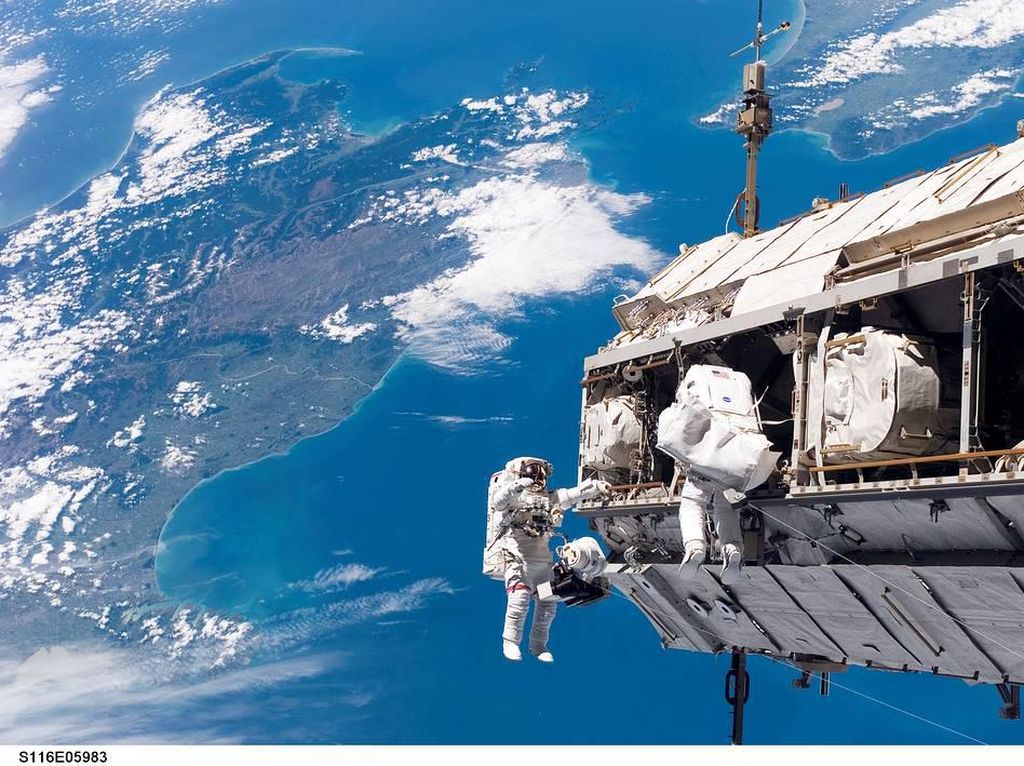 Panas! Astronaut AS Ejek Rusia yang Ancam Tinggalkan Luar Angkasa