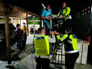 15 Remaja Ngawi Pelaku Balap Liar Diciduk, Motor Ditahan di Polres