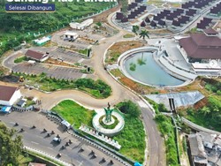 Bagus Banget! Rest Area Gunung Mas Puncak Selesai Dibangun, Bisa Tampung 500 Mobil