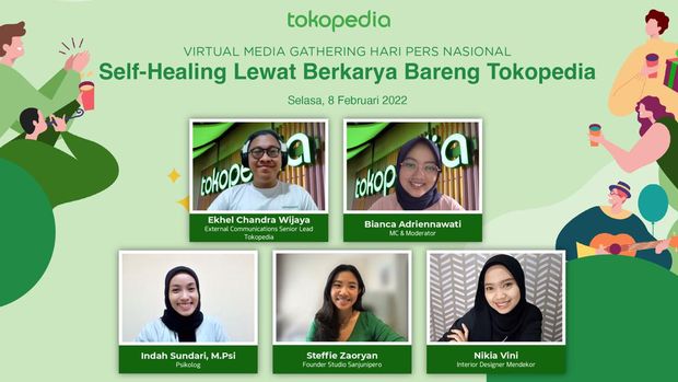 Self-Healing Lewat Berkarya Bareng Tokopedia