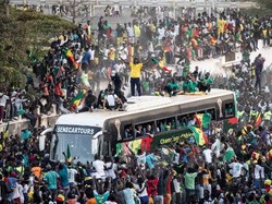 Sadio Mane Cs Disambut bak Pahlawan di Senegal