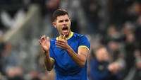 Performa Bruno Guimaraes dalam debutnya di Newcastle ini niscaya akan menambah ekspektasi suporter Toon Army terhadap dirinya. Foto: Getty Images/Stu Forster