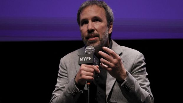 NEW YORK, NEW YORK - OCTOBER 07: Director Denis Villeneuve takes part in a Q&A following the U.S. premiere of 