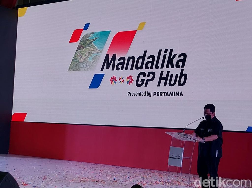 Ada MotoGP, Erick Thohir Ingin Homestay di Mandalika Nambah Jadi 100 Ribu