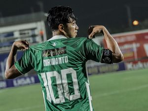 Bagus Nirwanto Catat 100 Penampilan Bersama PSS