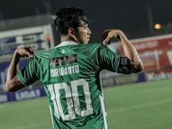 Bagus Nirwanto Catat 100 Penampilan Bersama PSS