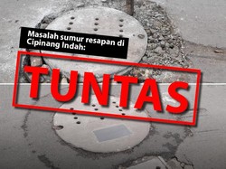 detikcom Do Your Magic: Before-after Perbaikan Sumur Resapan di Cipinang Indah