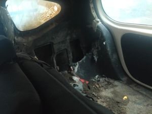 Mobil Warga Bantul Terbakar Saat Parkir,  Diduga Dilempar Molotov