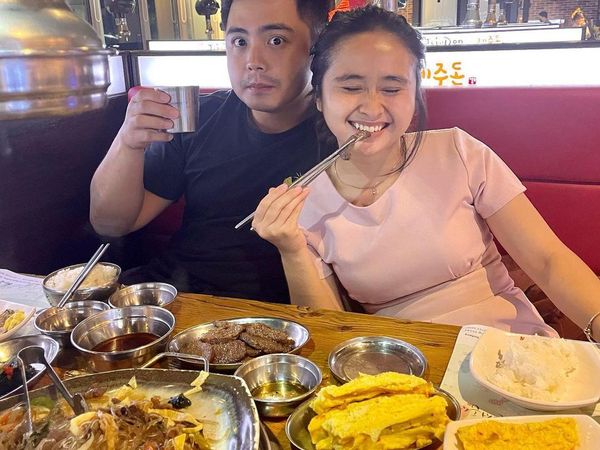 Intip Momen Makan Gritte Agatha, Penggemar Berat Mie Instan