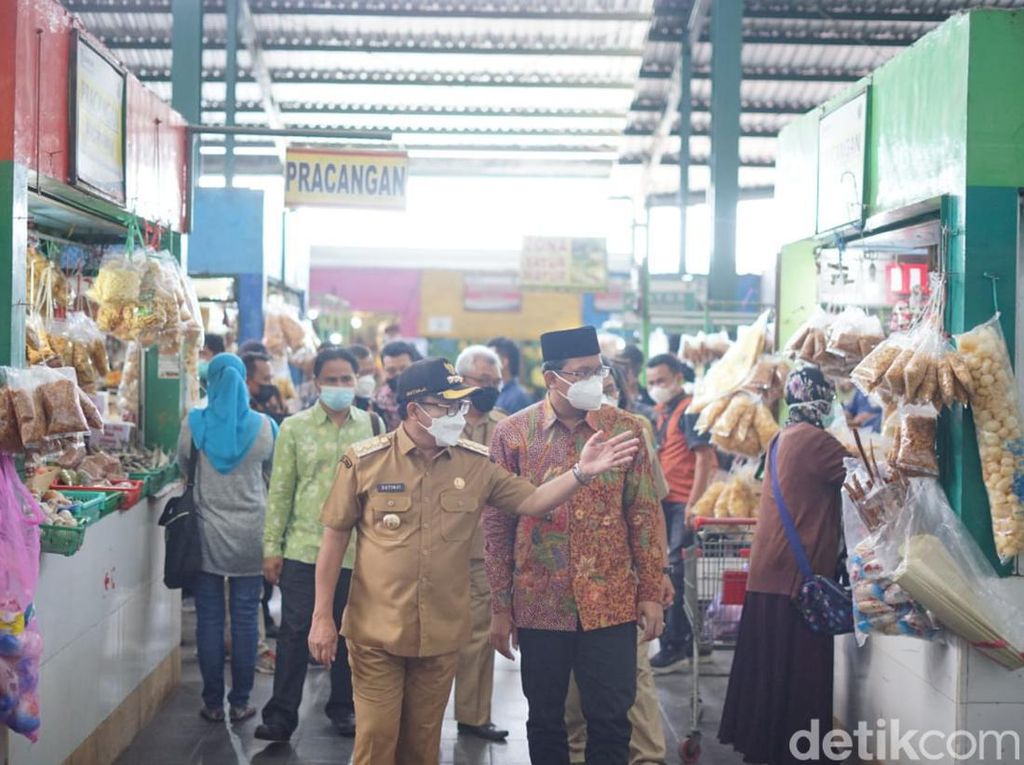 Saat Wali Kota Malang Pamerkan Pasar Oro-Oro Dowo ke Bupati Sidoarjo