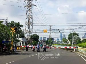 Perlintasan Sebidang di Stasiun Pasar Senen Ditutup, JPO Bakal Dibangun