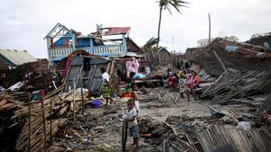 Potret Madagaskar Porak Poranda Dihantam Topan Batsirai