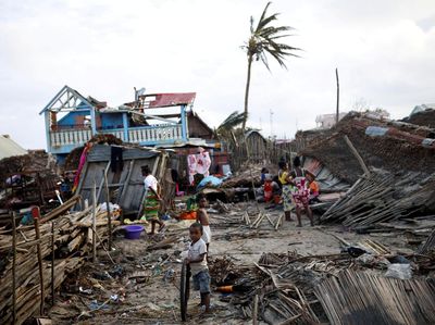 Potret Madagaskar Porak Poranda Dihantam Topan Batsirai
