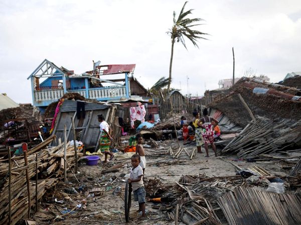 Potret Madagaskar Porak Poranda Dihantam Topan Batsirai