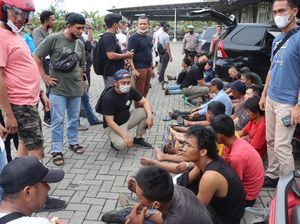 Polisi Gerebek Kampung Narkoba di Sumut, 16 Orang Ditangkap