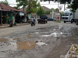 Jalan Gribig Kudus Rusak Parah, Terakhir Diperbaiki 2018